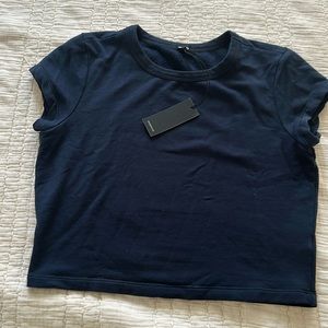 Monrow cropped shirt